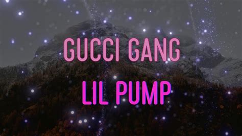 gucci gang denti|gucci gang song reddit.